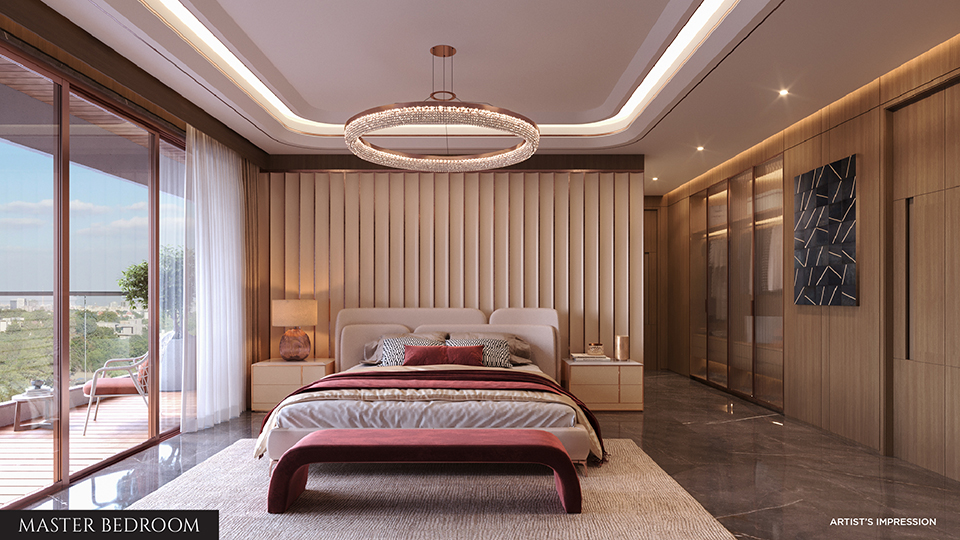 Chandak Sarvam Mater Bedroom